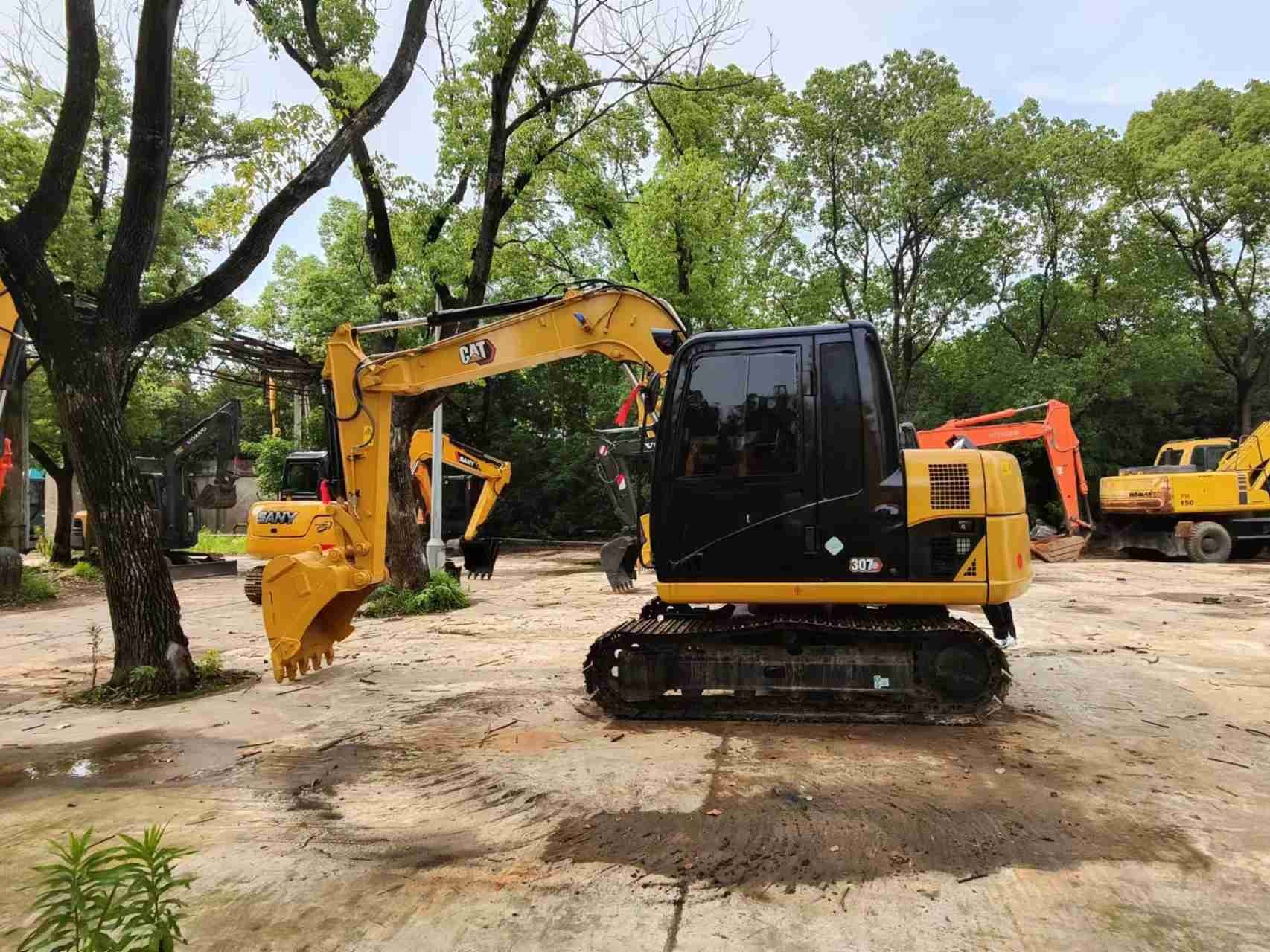 日本 中古キャット掘削機 中古 307D ジンドンギュ機械