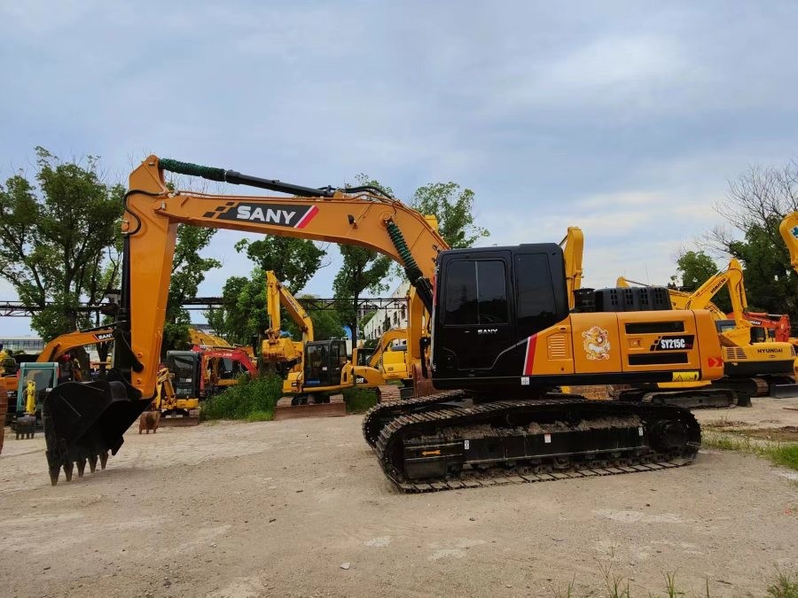 中国 中古サンイ掘削機 中古 SY215CPro Jindongyu機械販売